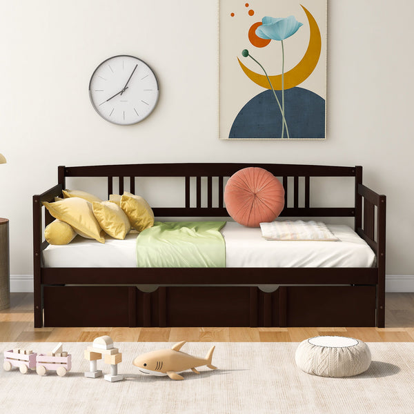 Daybed Wood With Trundle