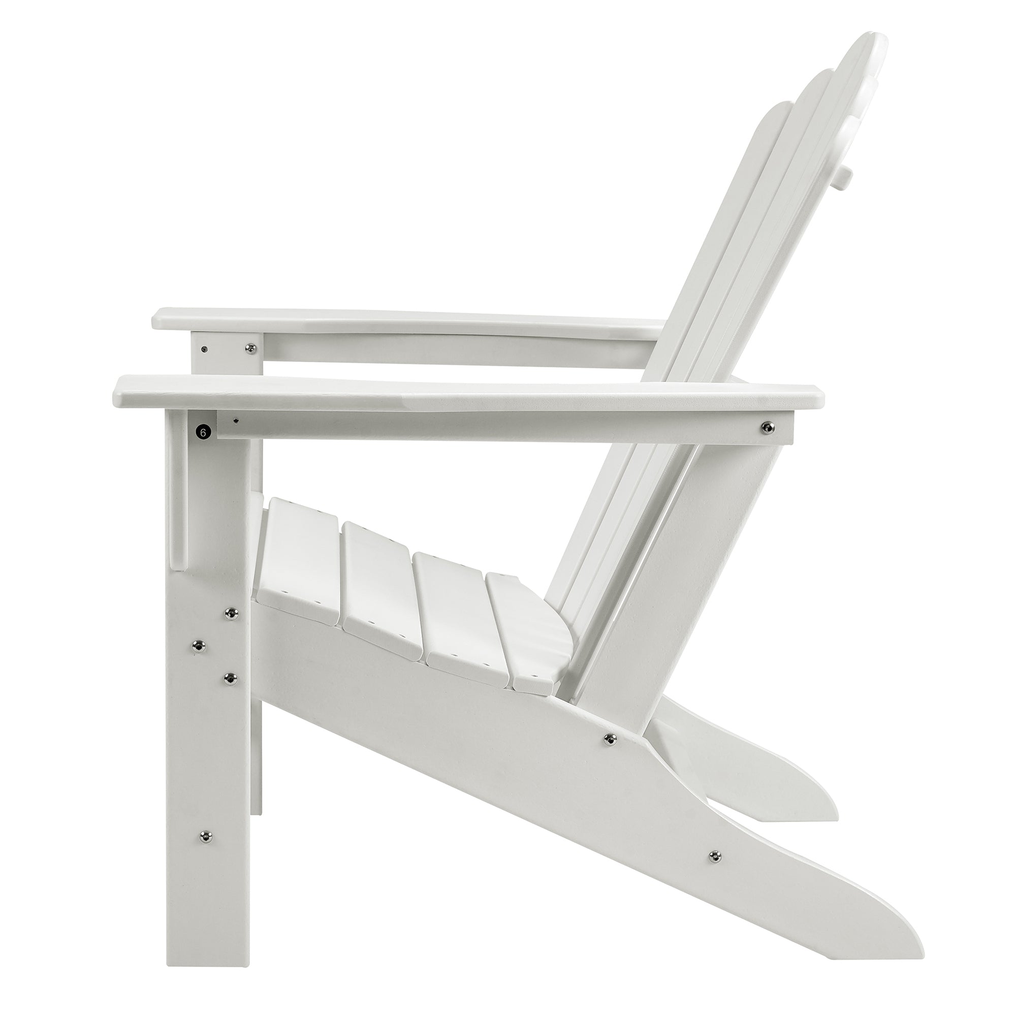 Classic Outdoor Adirondack Chair Set of 2 for Garden Porch Patio Deck Backyard, Weather Resistant Accent Furniture - Atlantic Fine Furniture Inc