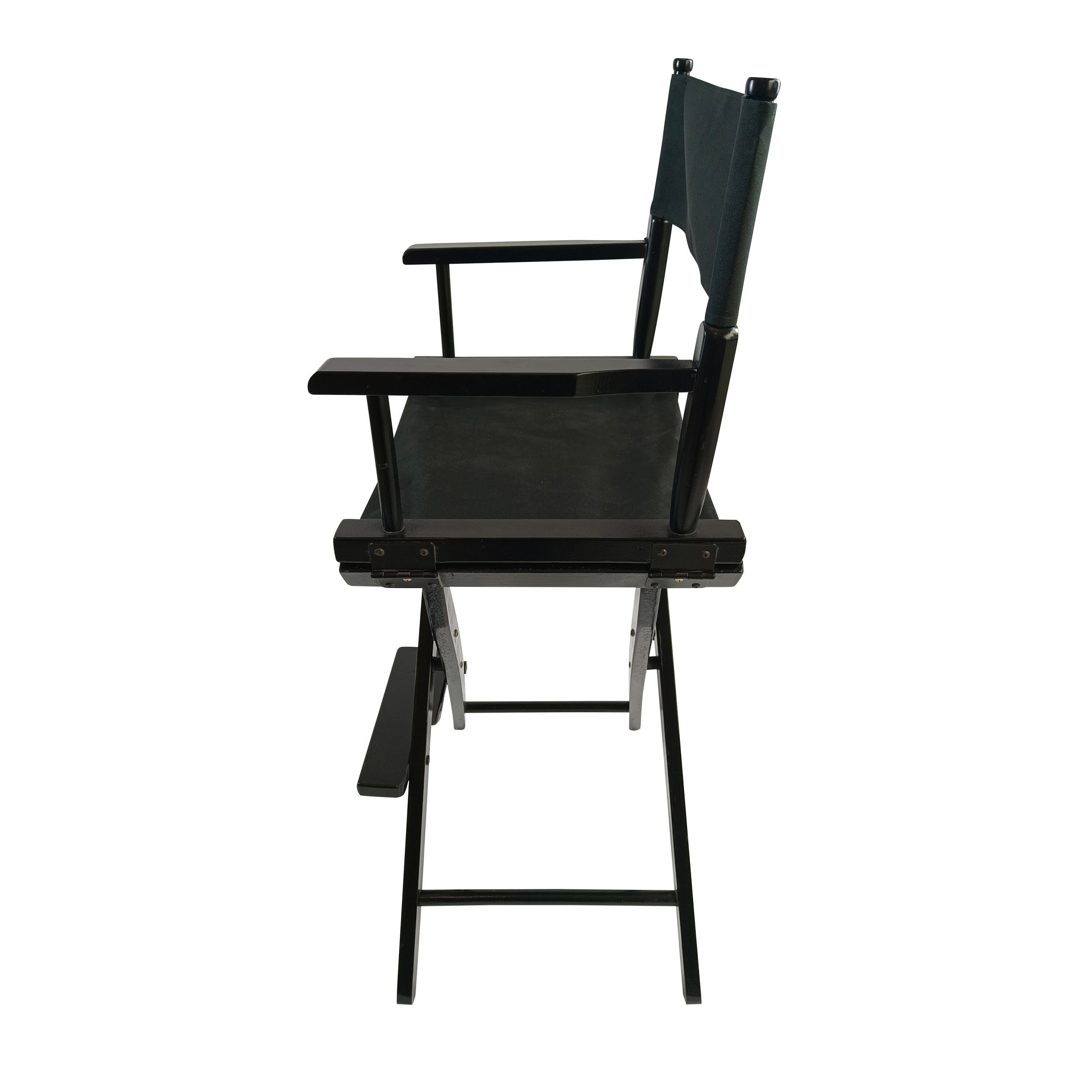 Casual Home Director\ - Atlantic Fine Furniture Incs Chair , Black Frame/Black Canvas,Suitable for adults, foldable style, 2pcs/set populus - Atlantic Fine Furniture Inc