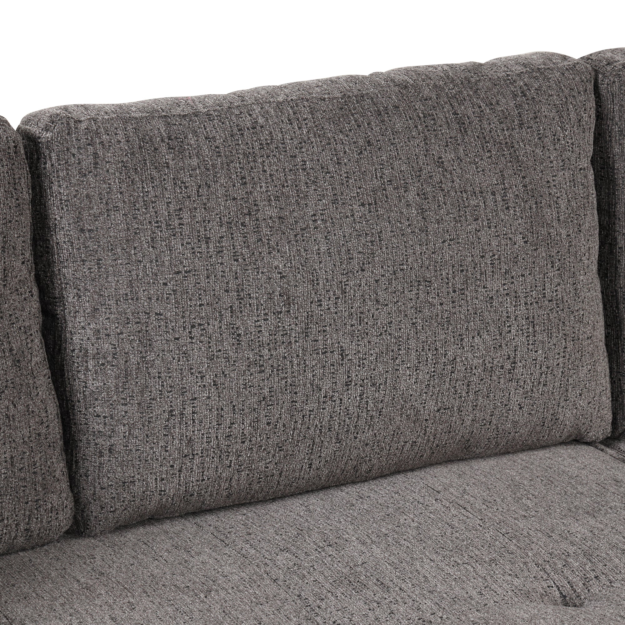 Orisfur. 104" L-Shape 3 Seat Reversible Sectional Couch, Pull Out Sleeper Sofa with Storage Chaise and 2 Stools for Living Room Furniture Set - Atlantic Fine Furniture Inc