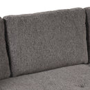 Orisfur. 104" L-Shape 3 Seat Reversible Sectional Couch, Pull Out Sleeper Sofa with Storage Chaise and 2 Stools for Living Room Furniture Set - Atlantic Fine Furniture Inc