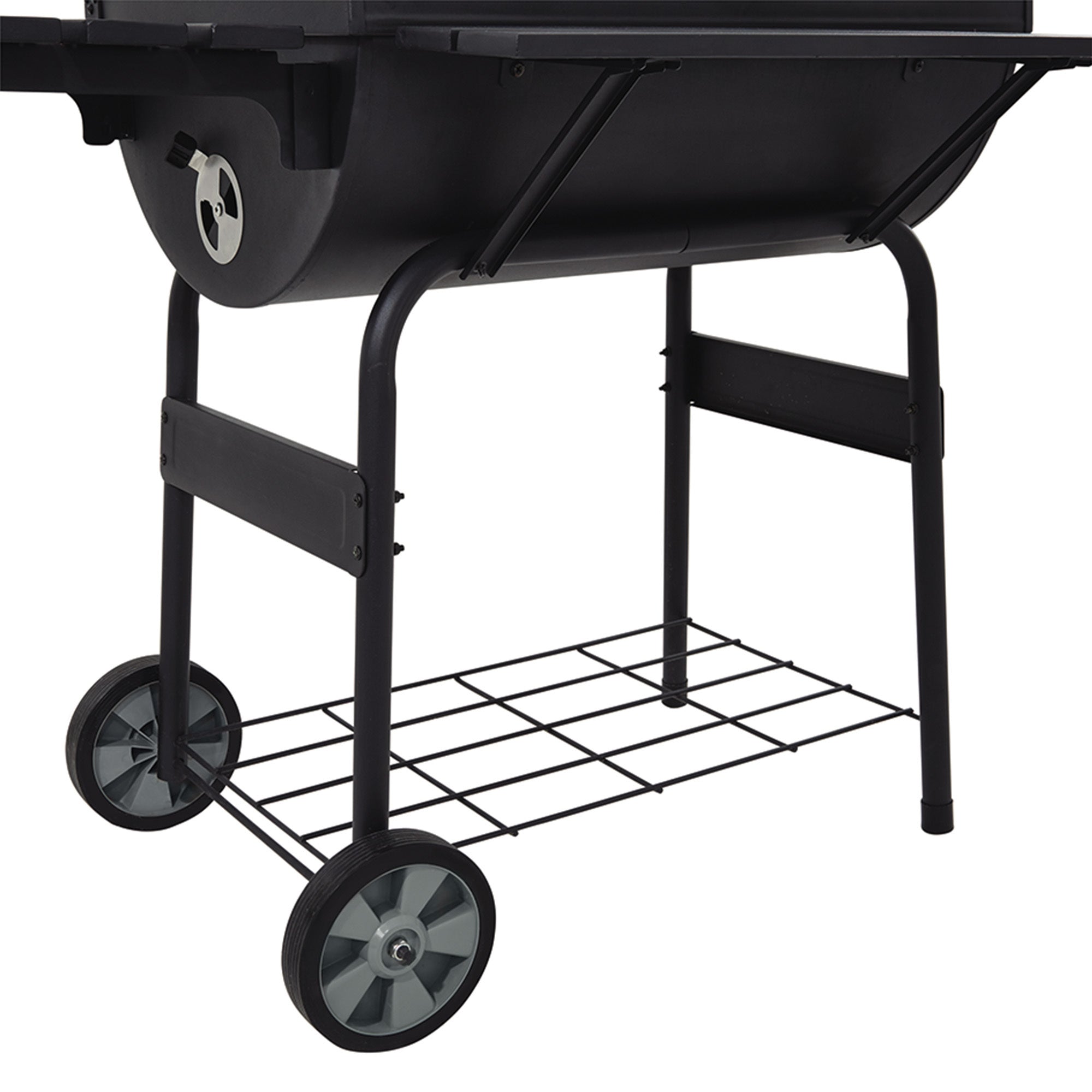 Multi-function Stainless Steel Charcoal 30" Barrel BBQ Grill Barbecue Smoker Barbecue Smokers Tool Kits for Outdoor Picnic Patio Backyard Camping Cooking - Atlantic Fine Furniture Inc