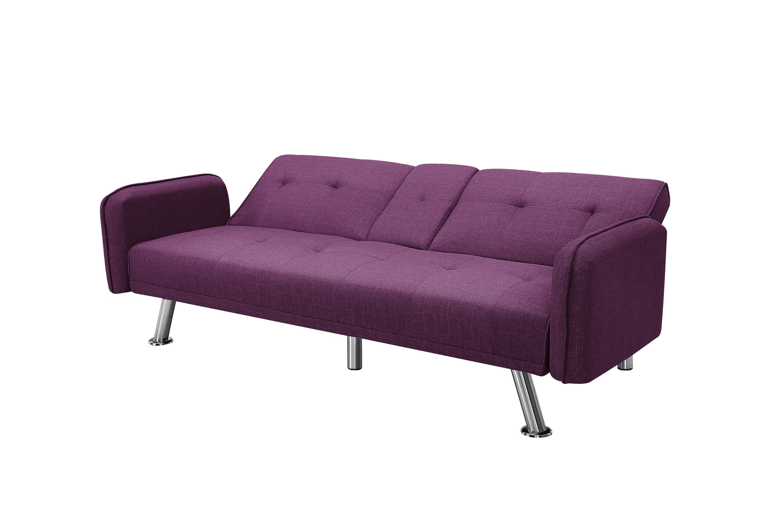 SLEEPER SOFA PURPLE COLOR(same as W22339671。Size difference, See Details in page.) - Atlantic Fine Furniture Inc