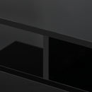 ON-TREND Modern TV Stand for TVs up to 65inches with LED lights, 16 Colors, for Livingroom, Bedroom, Black  (OLD SKU: WF280706AAB) - Atlantic Fine Furniture Inc