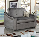 Orisfur. 50.6" Convertible Sleeper Bed, Adjustable Sofa Couch with Dual USB Ports for Living Room Space - Atlantic Fine Furniture Inc