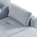 Orisfur. 48" Convertible Sleeper Sofa Bed, Multi-Functional Adjustable Single Bed Chair  with USB Port and 2 Pillows for Small Space - Atlantic Fine Furniture Inc