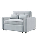 Orisfur. 48" Convertible Sleeper Sofa Bed, Multi-Functional Adjustable Single Bed Chair  with USB Port and 2 Pillows for Small Space - Atlantic Fine Furniture Inc