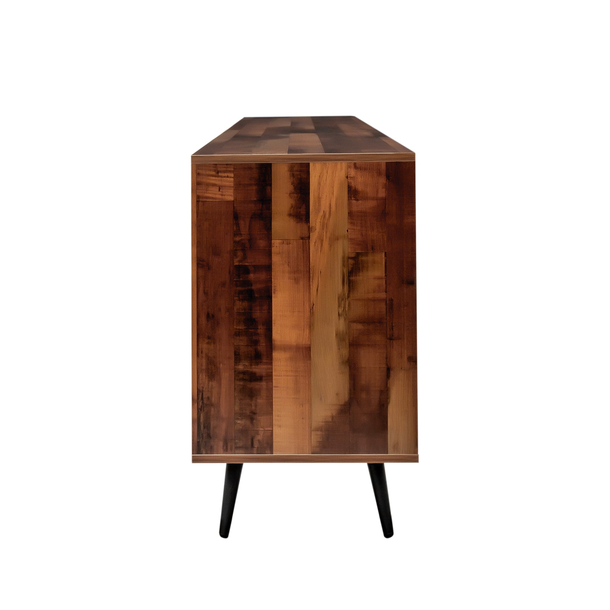 TV Stand Mid-Century Wood Modern Entertainment Center Adjustable Storage Cabinet TV Console for Living Room - Atlantic Fine Furniture Inc