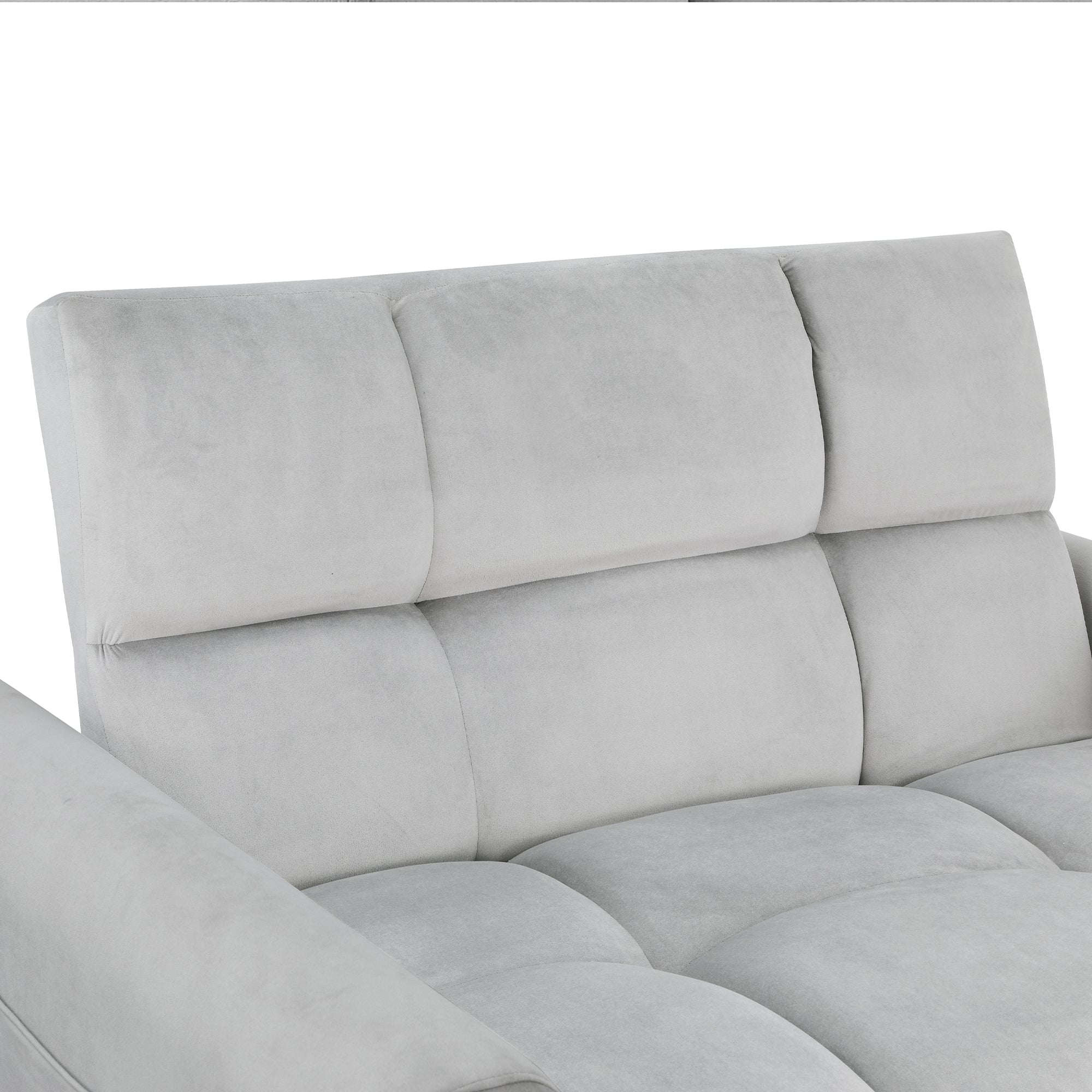 Orisfur. 50" Convertible Sleeper Bed, Adjustable Oversized Armchair with Dual USB Ports for Small Space - Atlantic Fine Furniture Inc