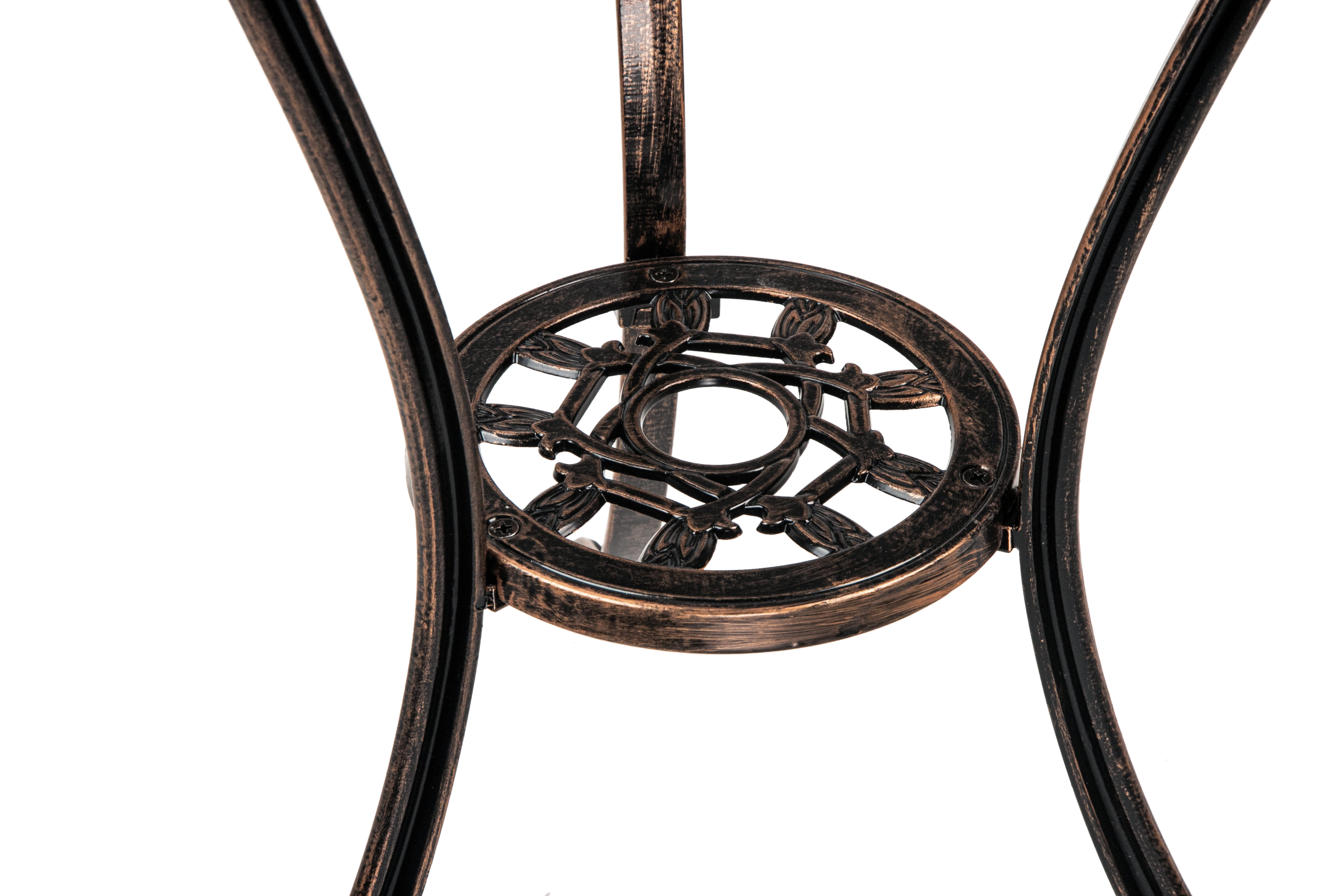 CAST ALUMINUM BISTRO TULIP SET - Atlantic Fine Furniture Inc