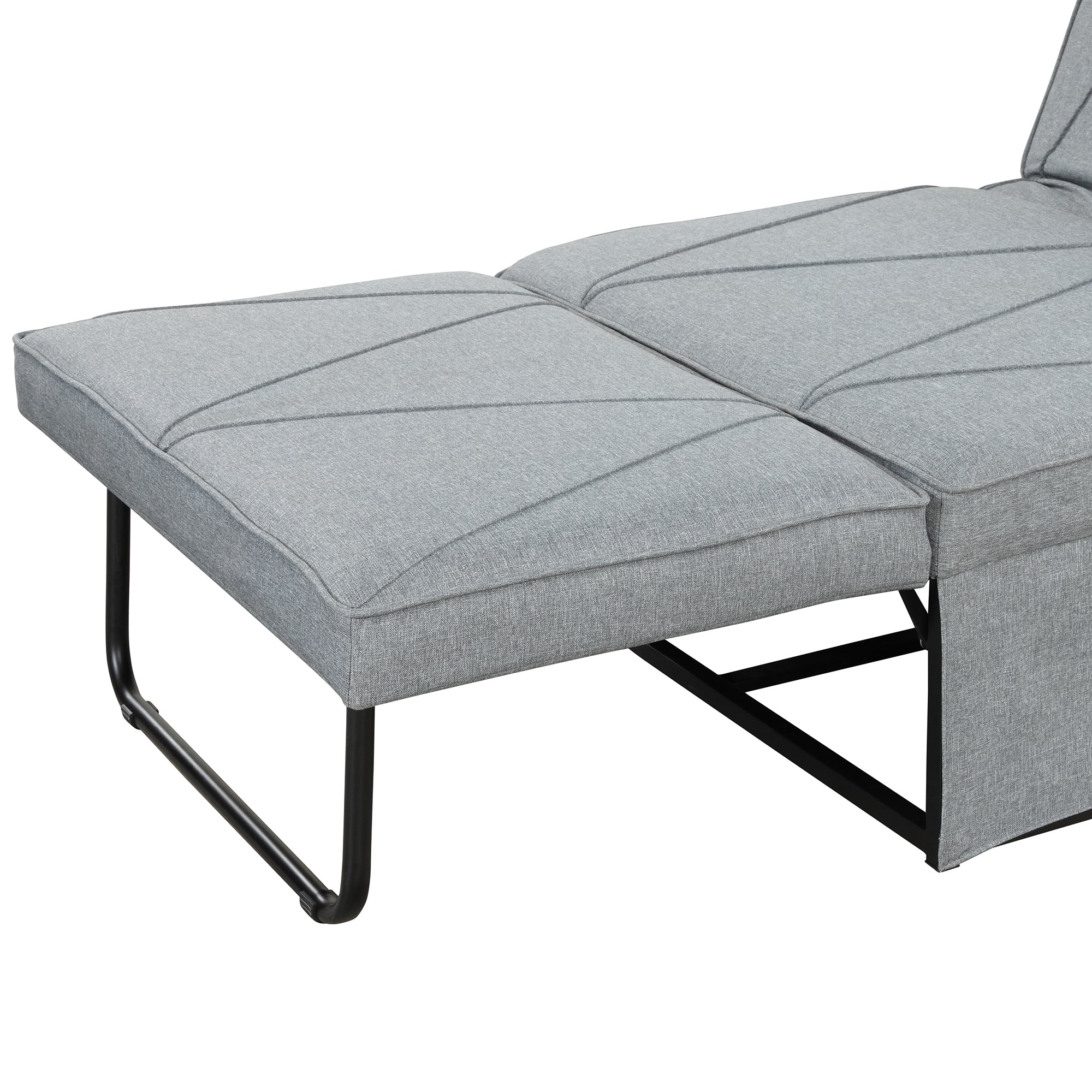 Orisfur.Sofa Bed,4-in-1Folding Ottoman Sofa Bed Sleeper Chair Convertible Chair into Bed with Adjustable Backrest Sleeper Couch Bed for Living Room/Small Apartment/Adults - Atlantic Fine Furniture Inc