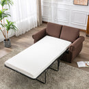 Orisfur Pull Out Sofa Bed  Loveseat Sleeper with Twin Size Memory Mattress for Living Room Spaces - Atlantic Fine Furniture Inc