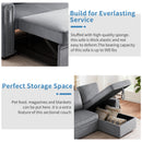 Orisfur. 83" Pull Out Sleeper Sofa Reversible L-Shape 3 Seat Sectional Couch with Storage Chaise for Living Room Furniture Set (Old SKU: SG000408AAA) - Atlantic Fine Furniture Inc