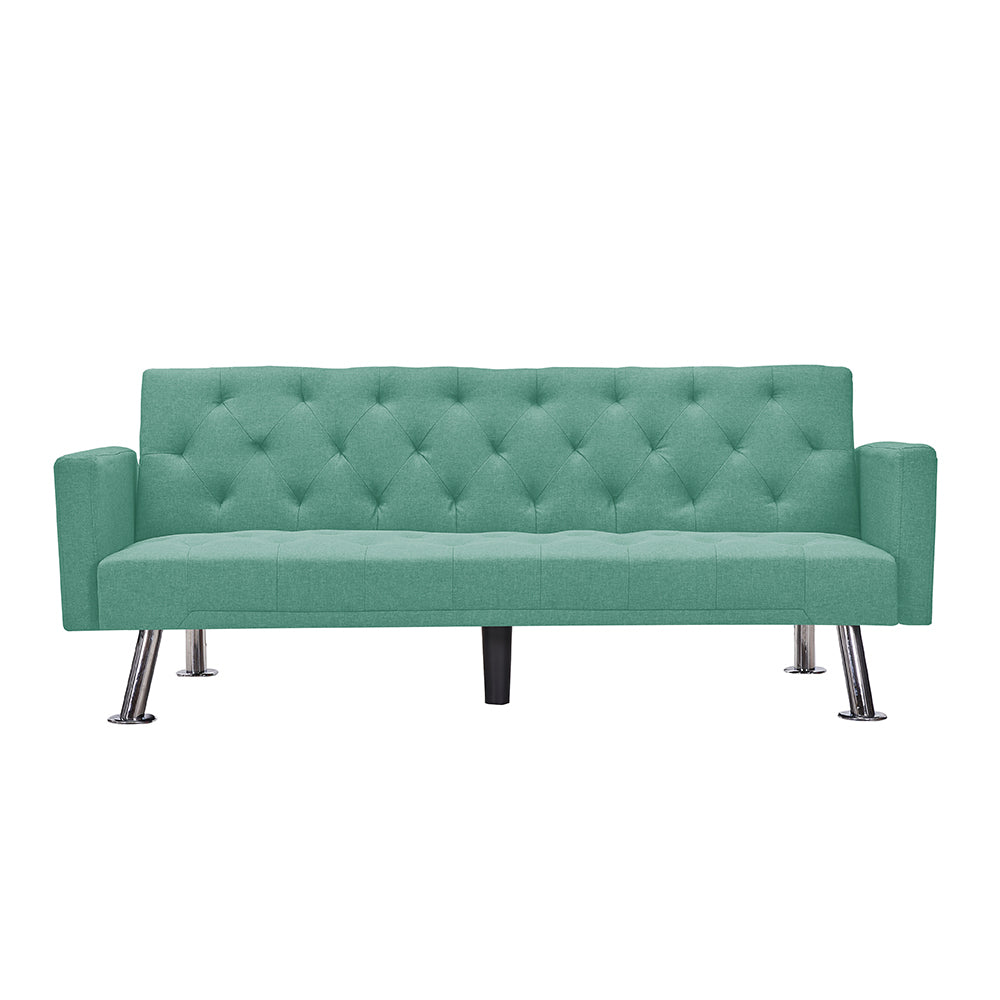 Convertible Folding Sofa Bed , Fabric Sleeper Sofa Couch for Living Room . - Atlantic Fine Furniture Inc