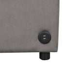 Orisfur. 50.6" Convertible Sleeper Bed, Adjustable Sofa Couch with Dual USB Ports for Living Room Space - Atlantic Fine Furniture Inc