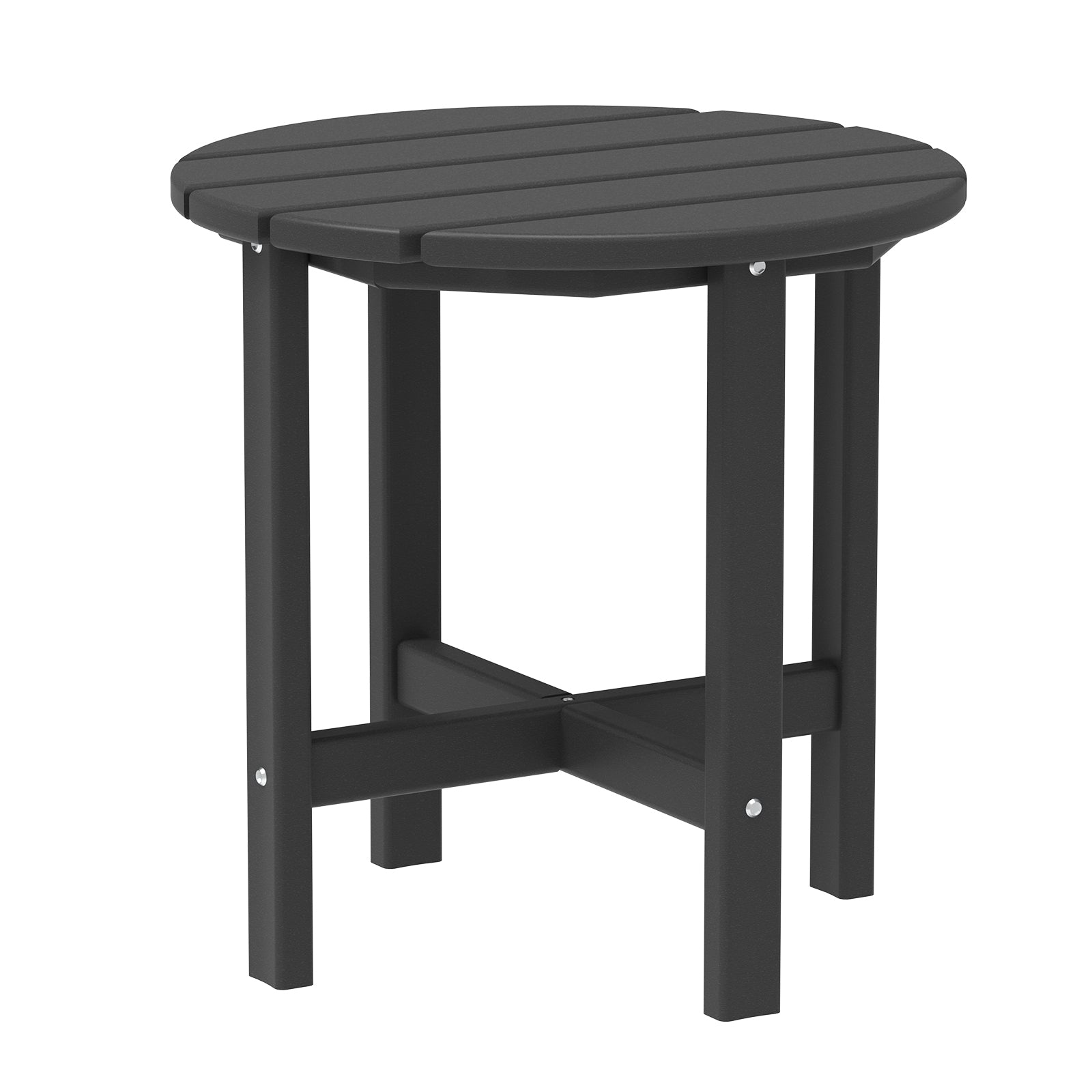 Outdoor Adirondack Tea Table Classic Design (Black) - Atlantic Fine Furniture Inc