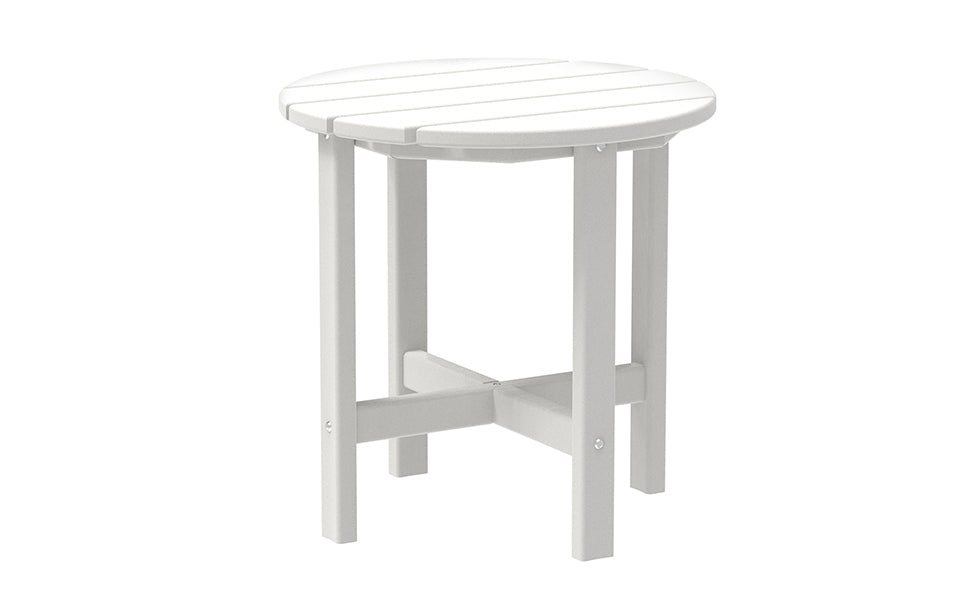Outdoor Adirondack Chair Patio Lounge Chairs Classic Design
HDPE Poly Lumber Weather Resistant Patio Chairs for Garden, Deck, Backyard,
Pool, Porch, 350lb Weight Capacity(White) - Atlantic Fine Furniture Inc