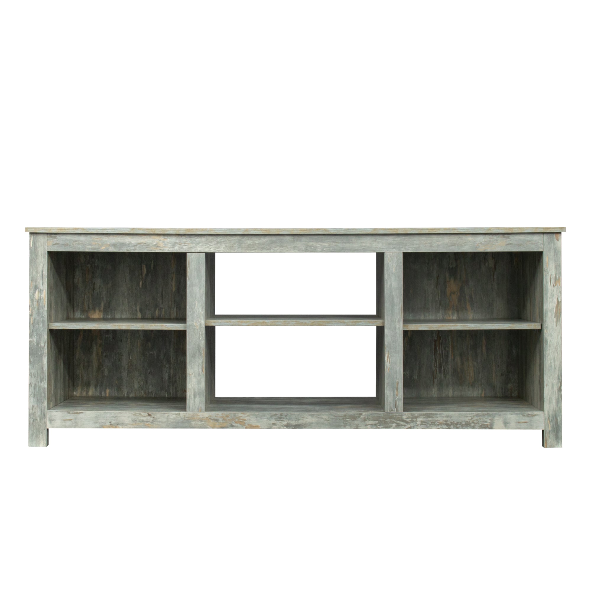 Living room TV stand furniture with 4 storage compartments and 1 shelf cabinet, high-quality particle board - Atlantic Fine Furniture Inc