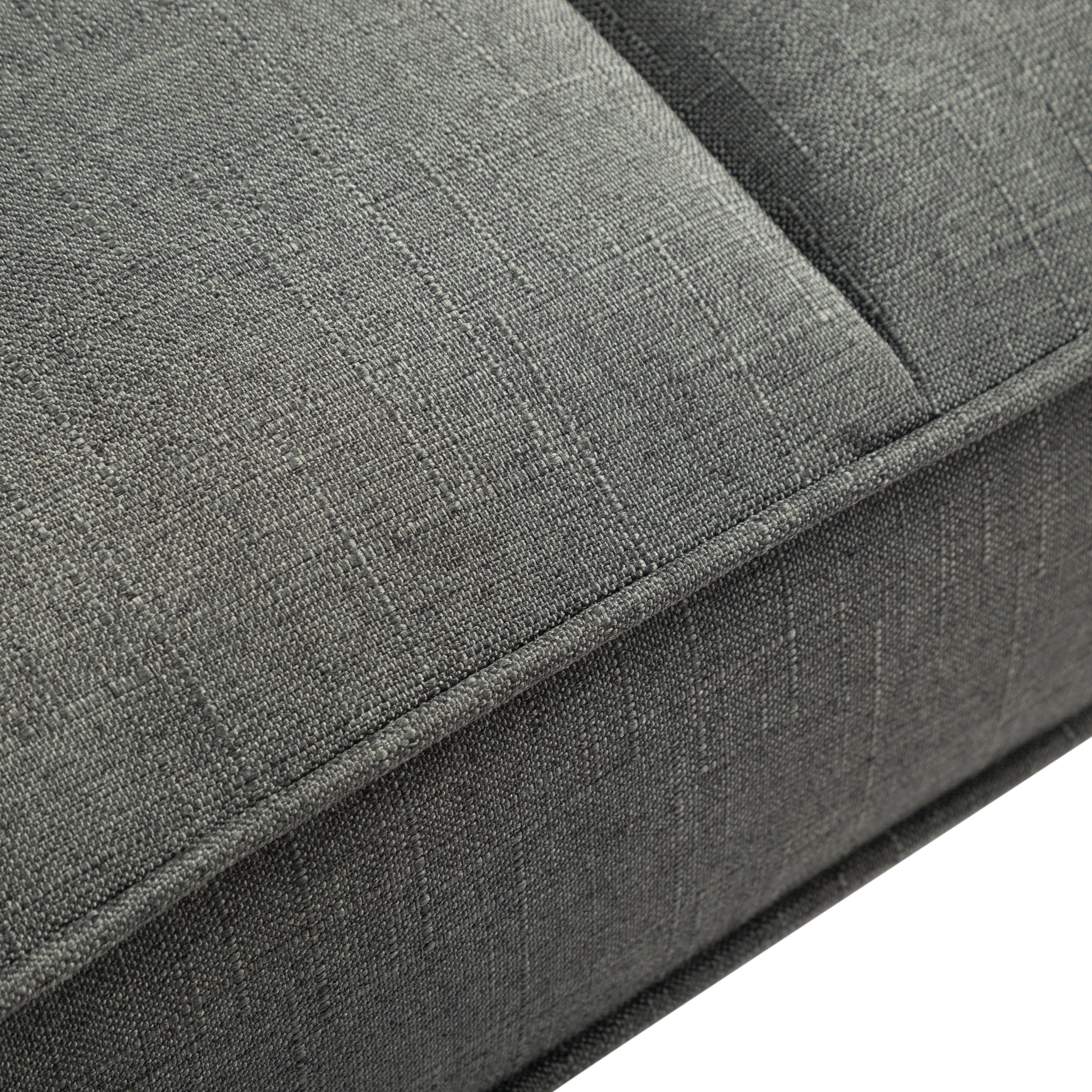 FUTON SLEEPER SOFA WITH 2 PILLOWS Dark gray FABRIC(same as W223S01338、W223S00991。Size difference, See Details in page.) - Atlantic Fine Furniture Inc