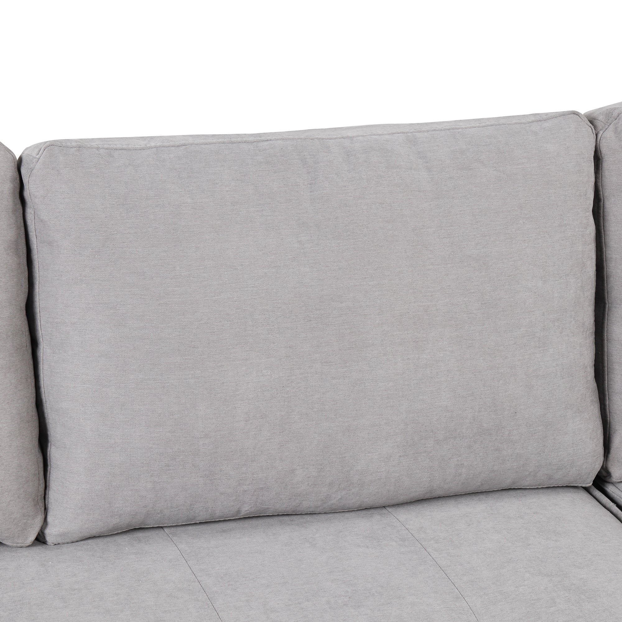 Orisfur. 104" Pull Out Sleeper Sofa Reversible L-Shape 3 Seat Sectional Couch with Storage Chaise and 2 Stools for Living Room Furniture Set - Atlantic Fine Furniture Inc