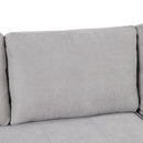 Orisfur. 104" Pull Out Sleeper Sofa Reversible L-Shape 3 Seat Sectional Couch with Storage Chaise and 2 Stools for Living Room Furniture Set - Atlantic Fine Furniture Inc