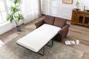 Orisfur Pull Out Sofa Bed  Loveseat Sleeper with Twin Size Memory Mattress for Living Room Spaces - Atlantic Fine Furniture Inc