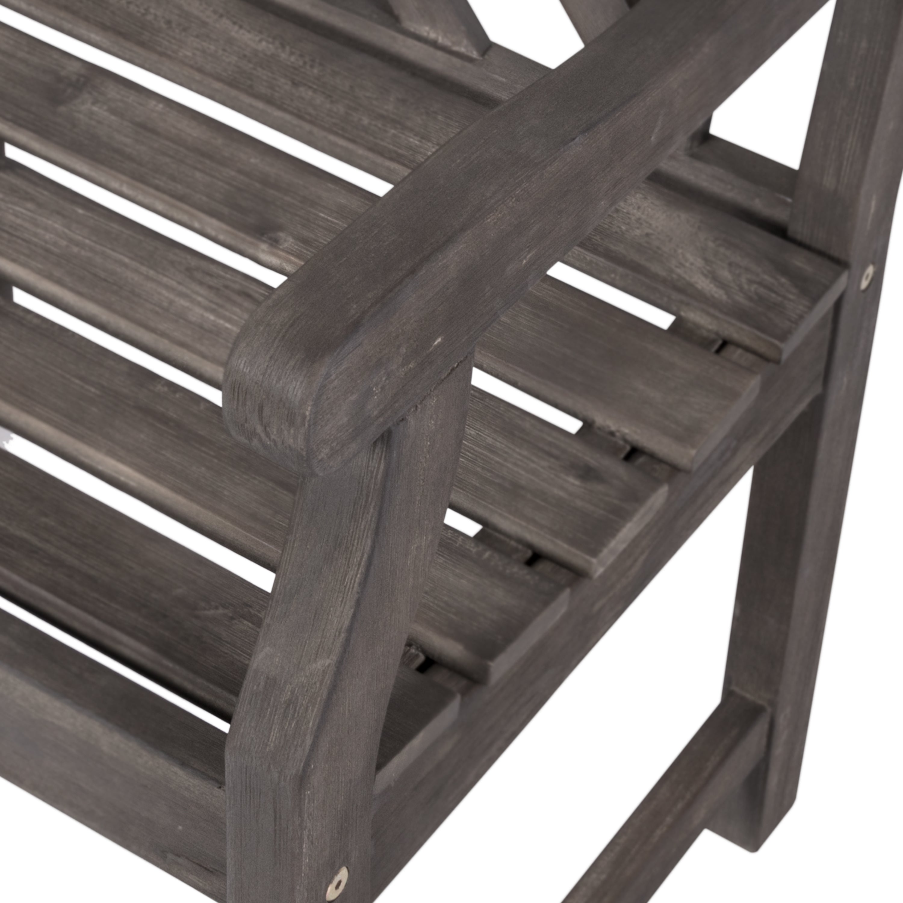 Renaissance Outdoor Patio 5-foot Hand-scraped Wood Garden Bench - Atlantic Fine Furniture Inc