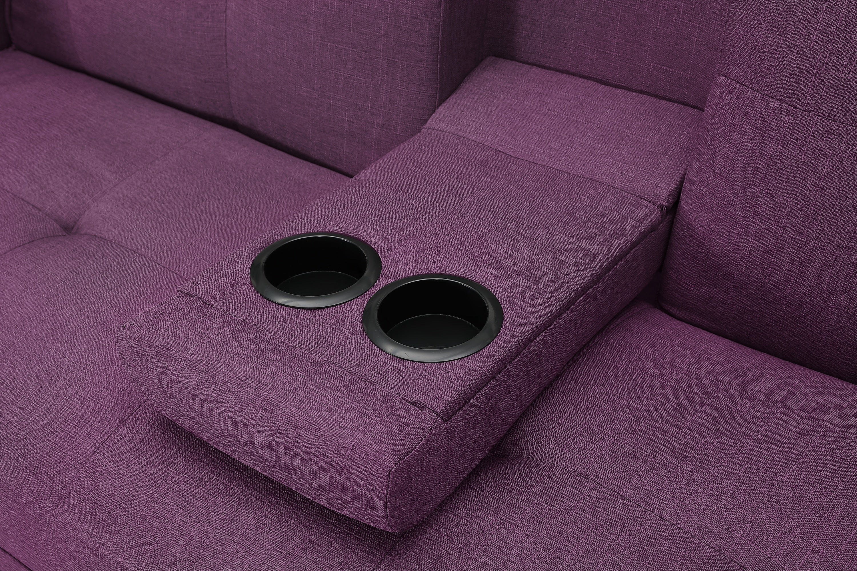 SLEEPER SOFA PURPLE COLOR(same as W22339671。Size difference, See Details in page.) - Atlantic Fine Furniture Inc