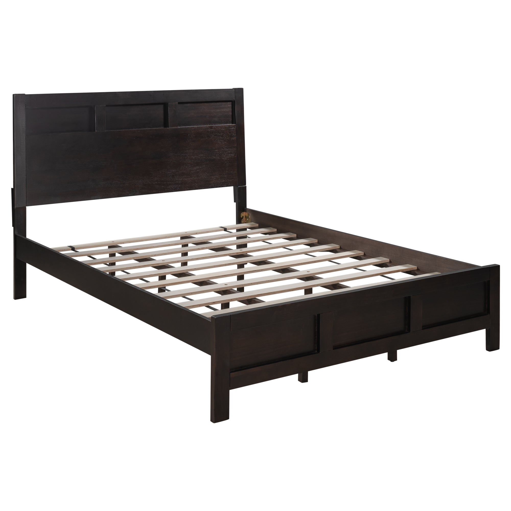 Classic Rich Brown 3 Pieces Queen Bedroom Set (Queen Bed + Nightstand+ Dresser) - Atlantic Fine Furniture Inc