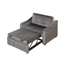 Orisfur. 50.6" Convertible Sleeper Bed, Adjustable Sofa Couch with Dual USB Ports for Living Room Space - Atlantic Fine Furniture Inc