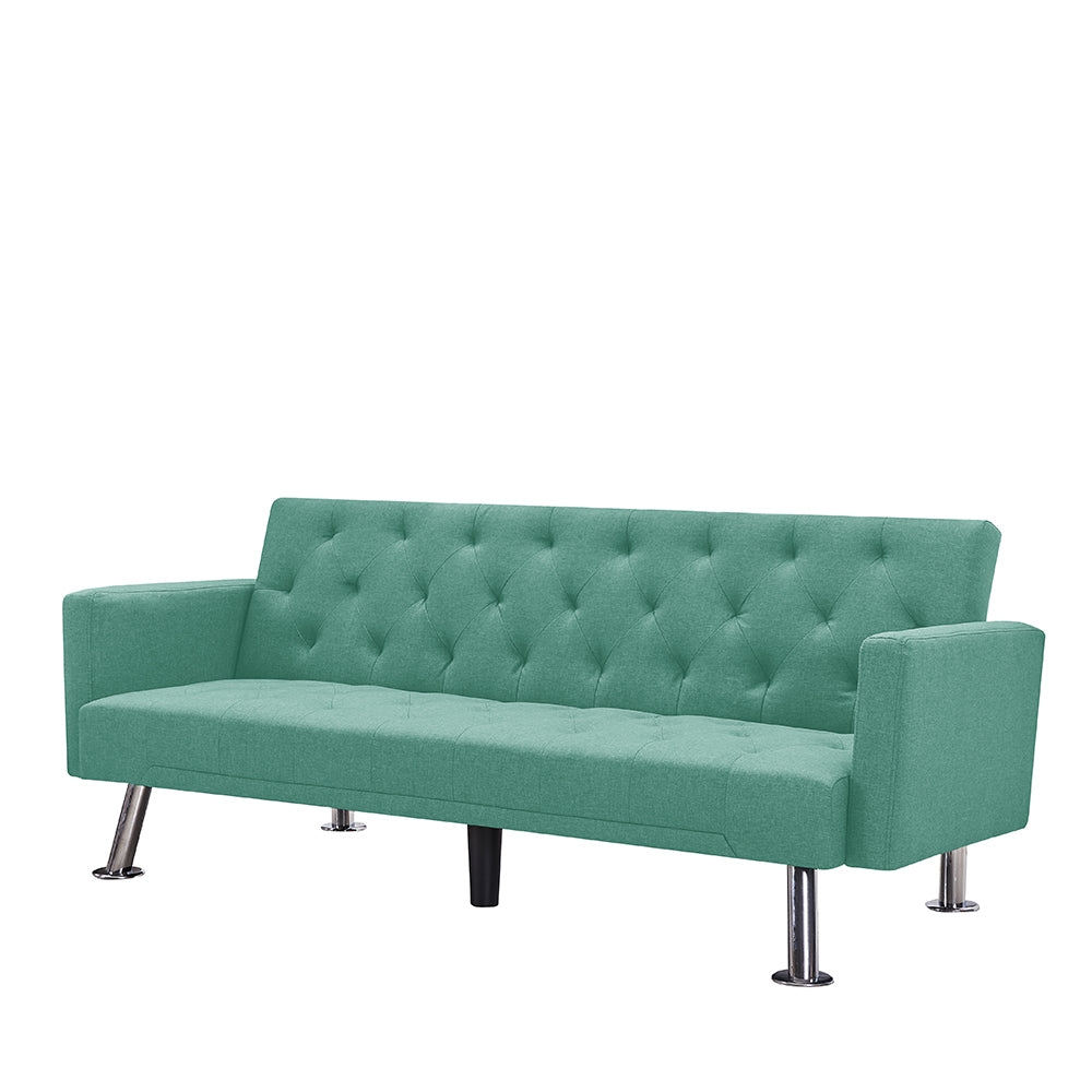 Convertible Folding Sofa Bed , Fabric Sleeper Sofa Couch for Living Room . - Atlantic Fine Furniture Inc