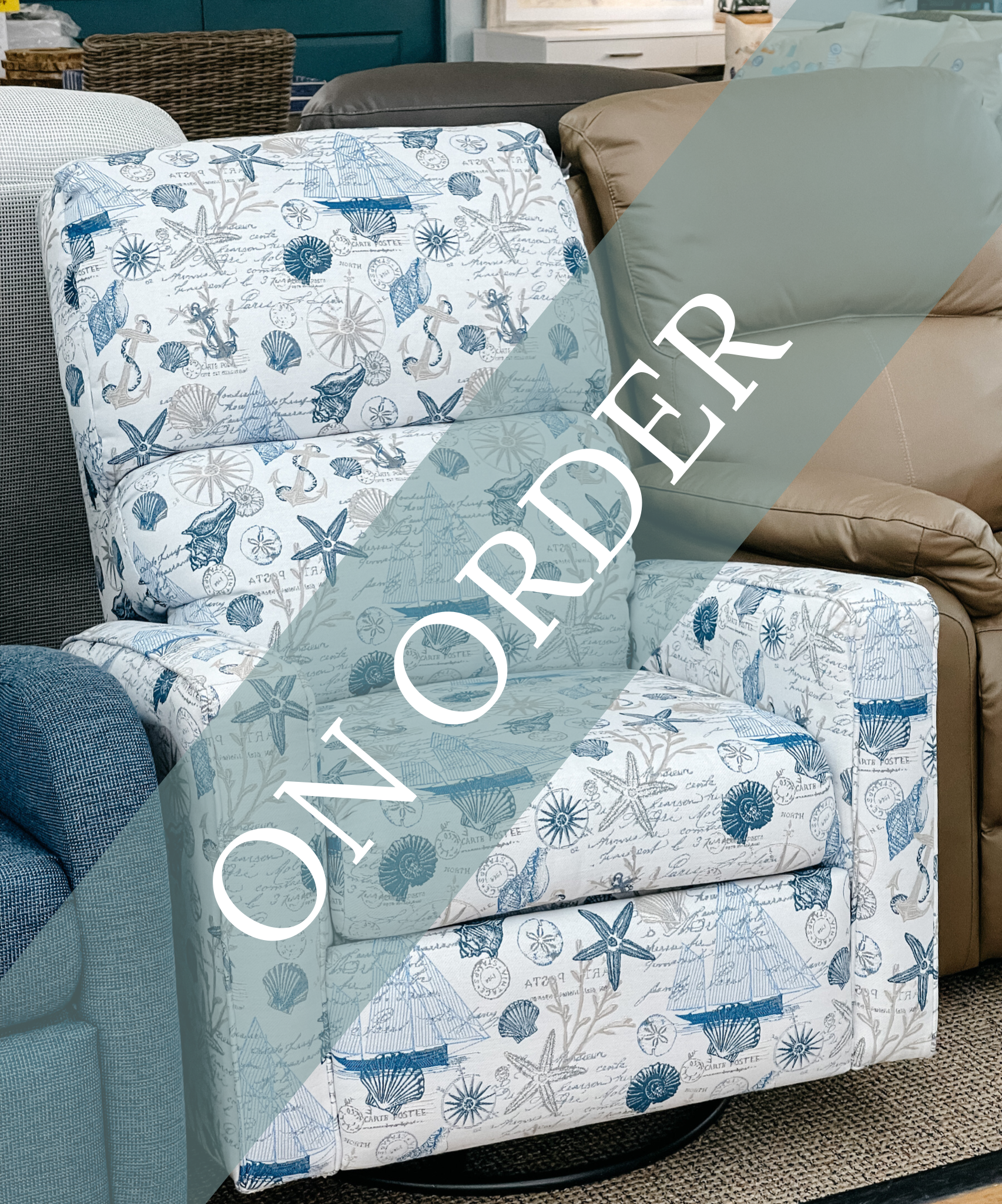 Custom Plush Swivel Glider Recliner - Atlantic Fine Furniture Inc