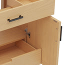 Bathroom Vanity With Ceramic Sink, Modern Free Standing Cabinet With Soft Close Drawers