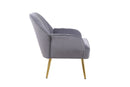 Modern Mid-Century Chair Tufted Sherpa Armchair For Living Room Bedroom Office