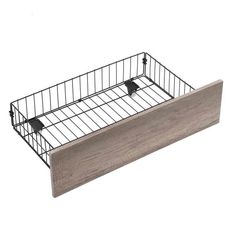 Modern Platform Bed Frame With Upholstered Storage Headboard, USB Ports