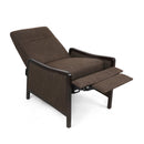 Drury - Contemporary Fabric Upholstered Pushback Recliner