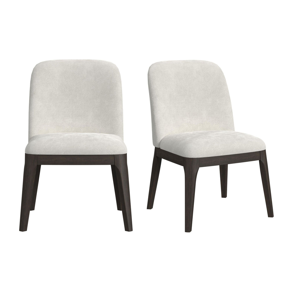 Sylvie Dining Side Chair (Set of 2) in Black by Elements International