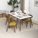 Dakota - Mid-Century Modern Velvet Dining Chair (Set of 2)