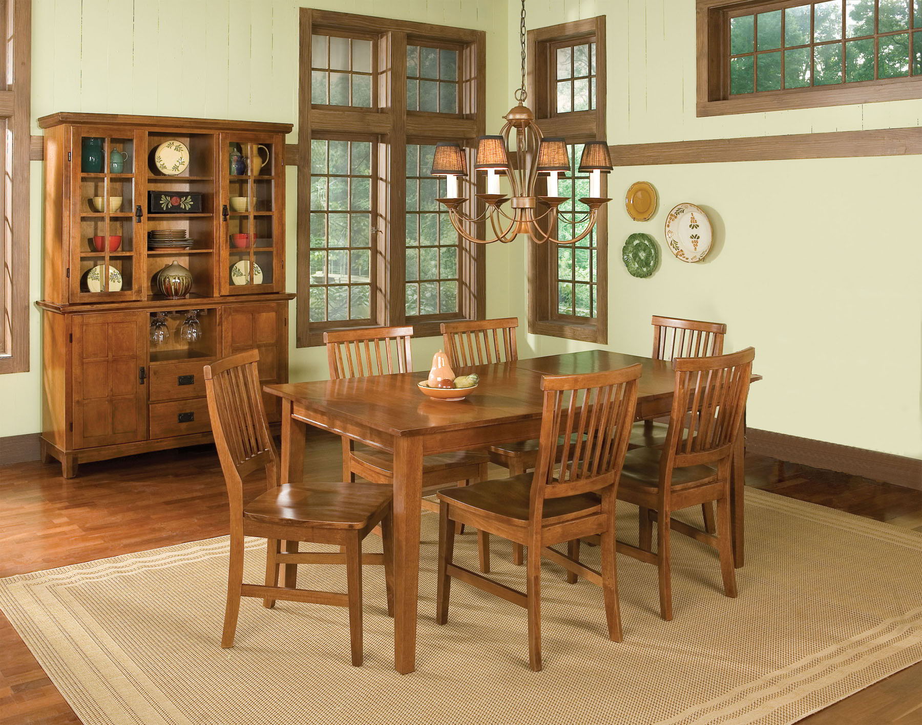 Arts & Crafts - Dining Set - Atlantic Fine Furniture Melbourne FL