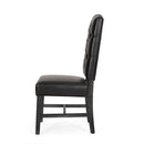 Elegant Dining Chair With Button Tufted Design
