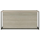 Loomis - 4-Drawer Computer Desk - Whitewashed Gray