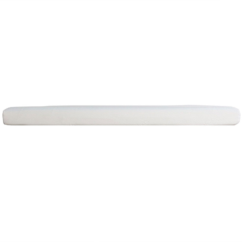 6" Firm Full Size Gel Memory Foam Mattress With Cooling Technology - White