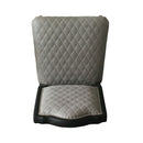 House Beatrice - Side Chair (Set of 2) - Two Tone Gray Fabric & Charcoal