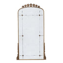 Lavish - Full Length Mirror, AntiqueMetal Floor Mirror For Living Room, Bedroom - Gold