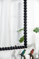 Rectangle Mirror, Wall Mirror For Living Room Bedroom Entryway - Black