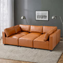 Reno - Modular Sofa - Cognac