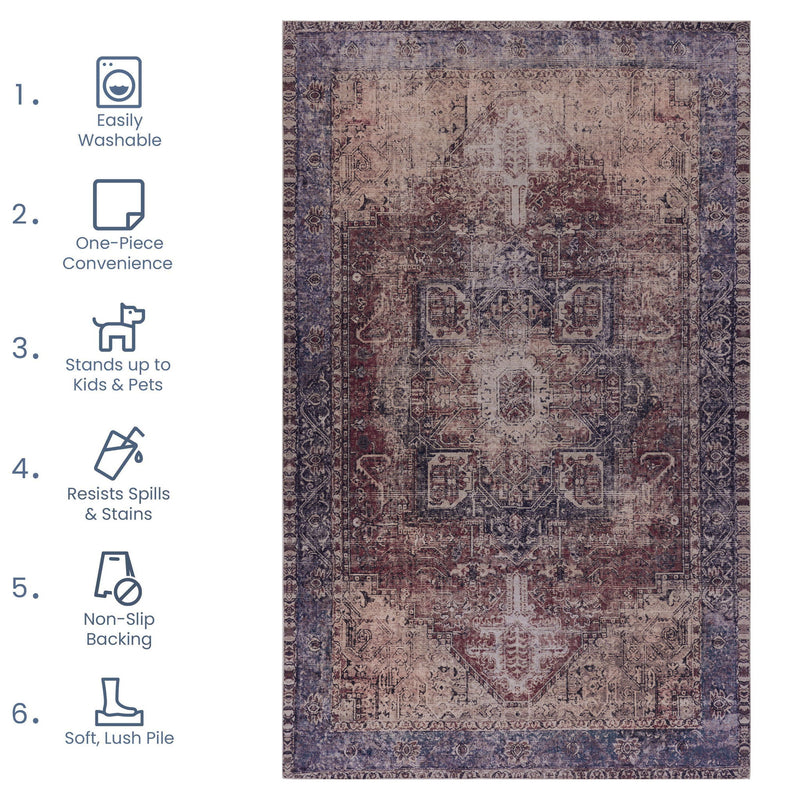 Maval - Runner Rug Washable