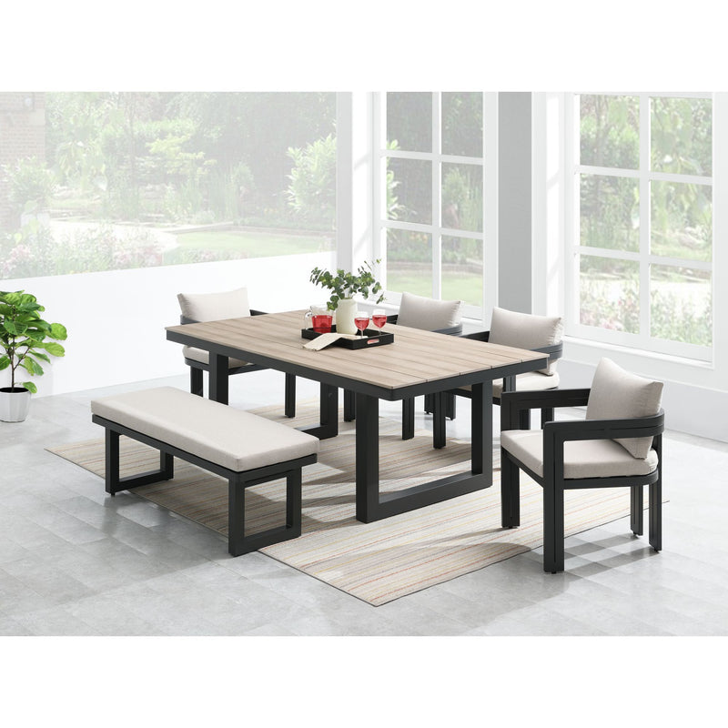 Costa - Dining Table - Black And Tan