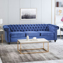 Chesterfield Style 3 Seater Sofa With Deep Button Tufting