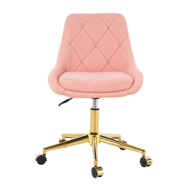 Modern Teddy Velvet Fabric Chair With Gold Plated 5 Claw Legs